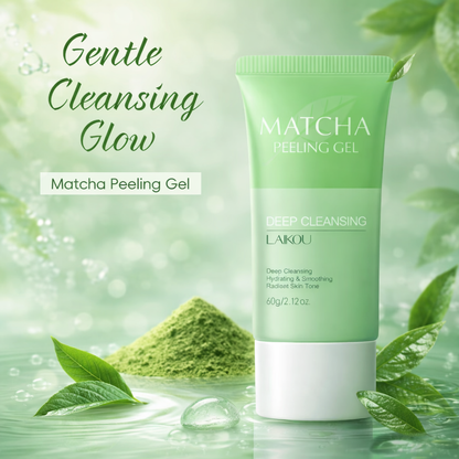 LAIKOU Matcha Exfoliating Exfoliate Peeling Gel Facial Scrub Moisturise  Nourishing Repair Scrubs Face Cream Skin Care
