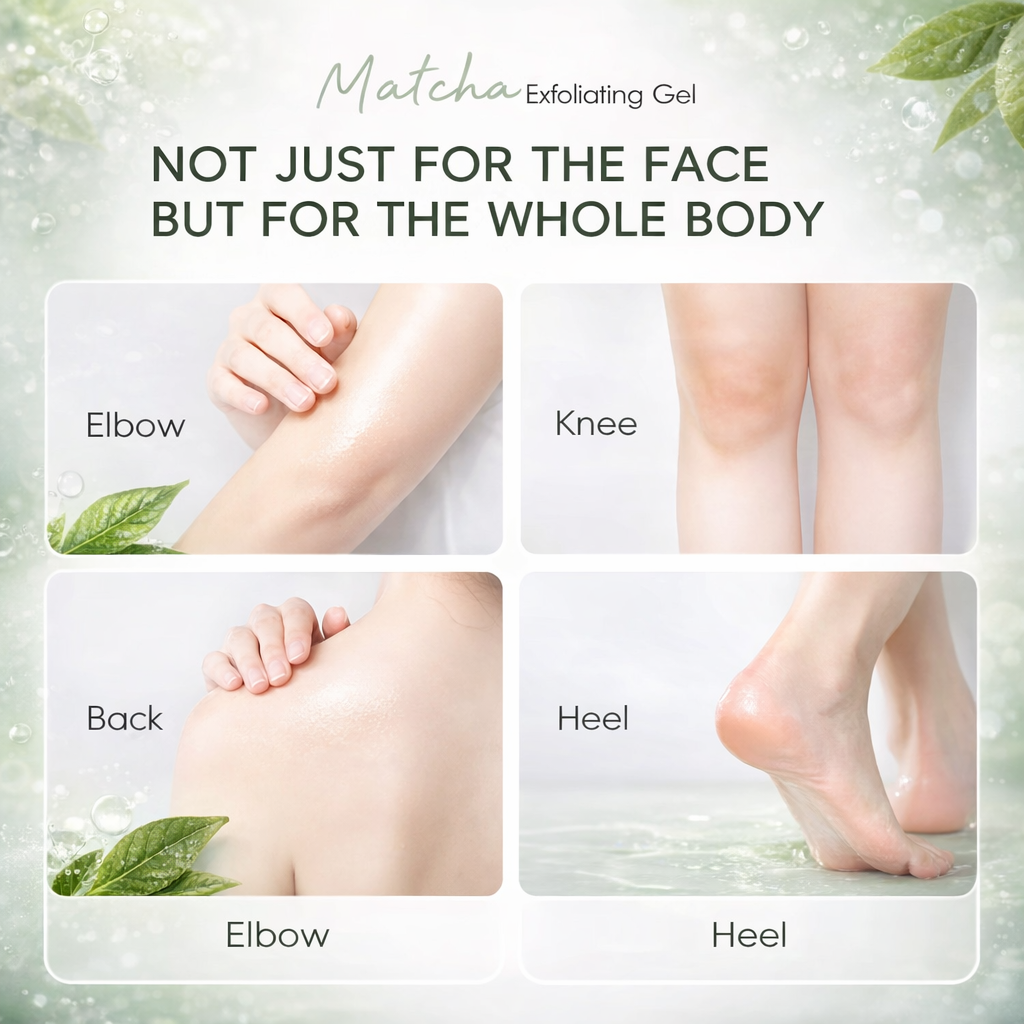 LAIKOU Matcha Exfoliating Exfoliate Peeling Gel Facial Scrub Moisturise  Nourishing Repair Scrubs Face Cream Skin Care